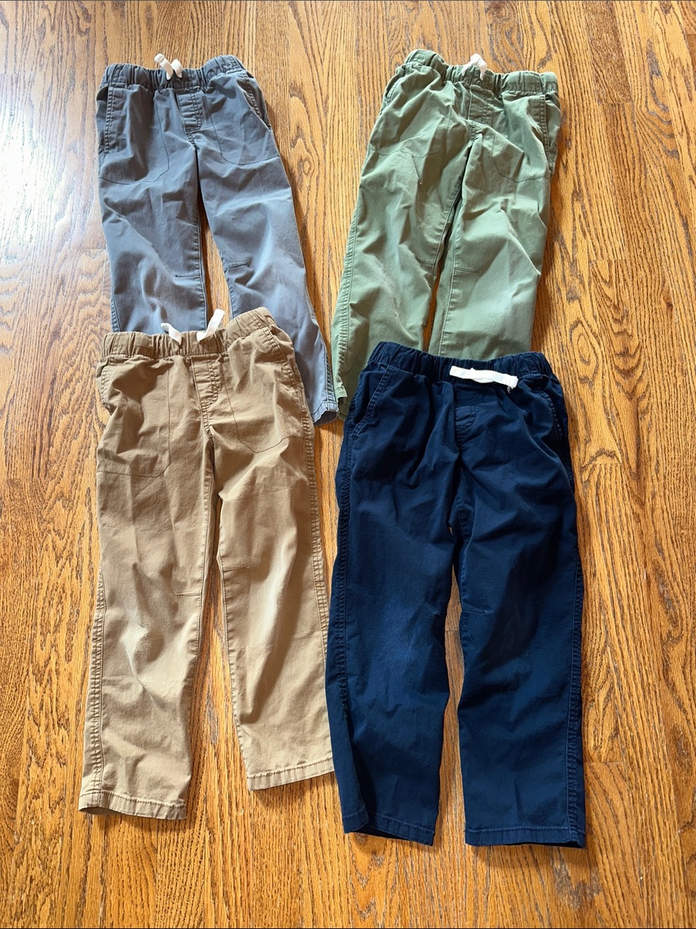 Cat & Jack boys Pull-On Pants - bundle of 4 - size 6 slim